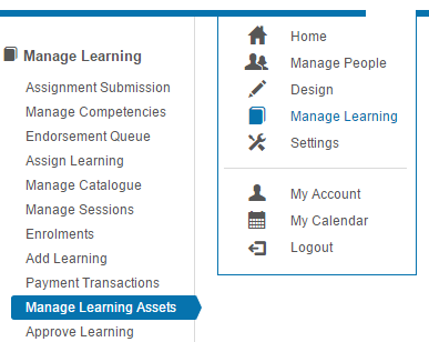 Open Other Learning asset