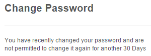 Change interval message