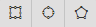Draw shapes as drop areas