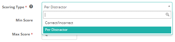 Scoring type