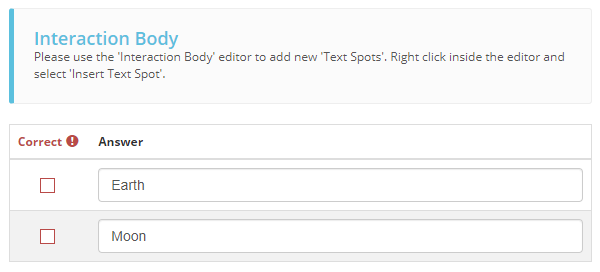 Interaction Body (2)