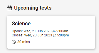 upcoming