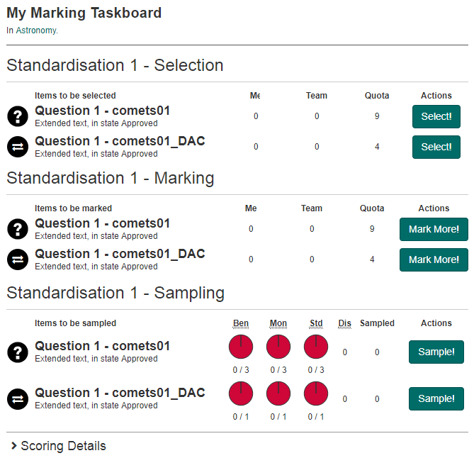 Marker training and quality control - Janison-Insights